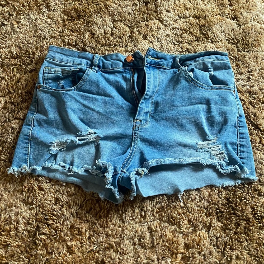 Forever 21 Distressed Shorts